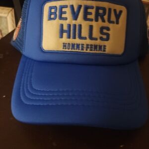 Homme + Femme Blue Trucker Hat OS